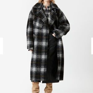 Isabel Marant Etoile 
Coat LAURIE - Anthracite